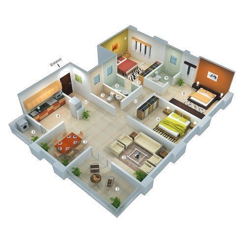 Residential Building Map
